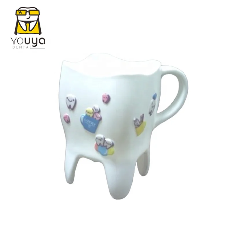 Hot Sale Promotional Tooth Shaped Plastic Mug For Gift Buy Tooth Mug