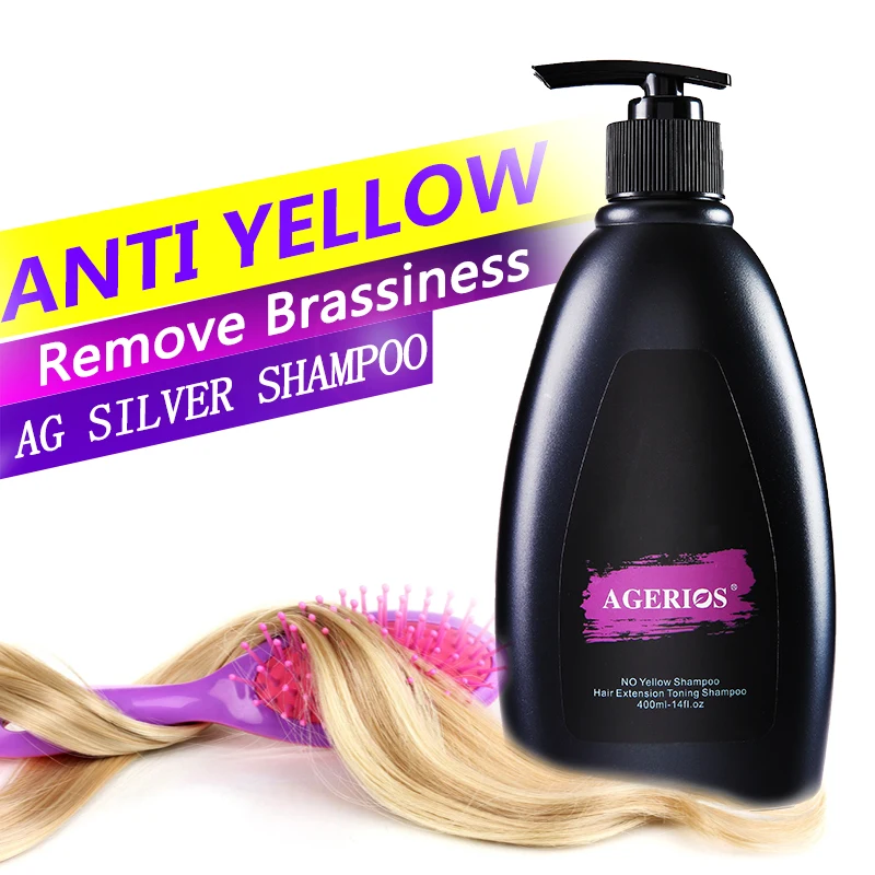 

Argan oil Purple Shampoo OEM No Yellow Shampoo Wholesale Silver Shampoo