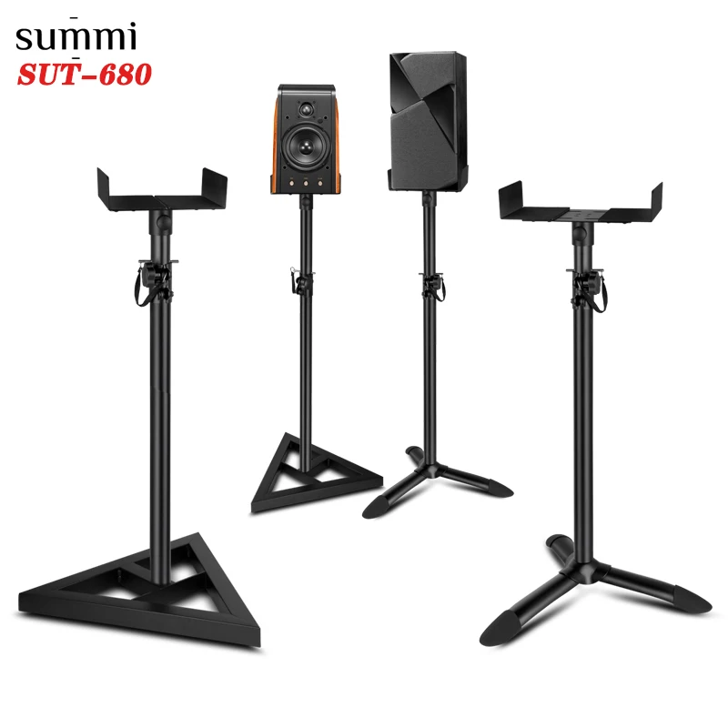 

SUT-608 Surround Sound Speaker Stands Holds Satellite For Speaker stand floor 3-8 inch monitor speaker stand