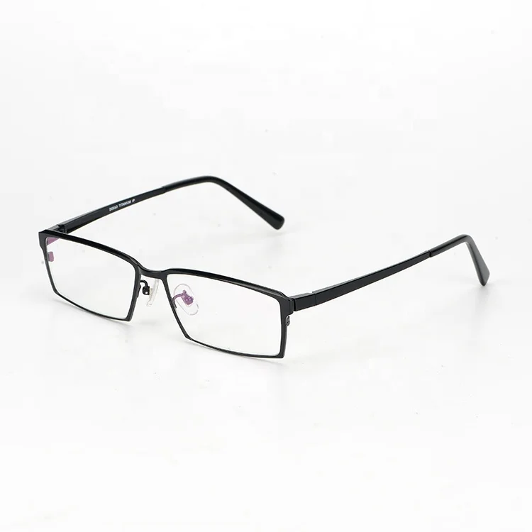 

2018 high titanium optical frame anti blue reading glasses for men