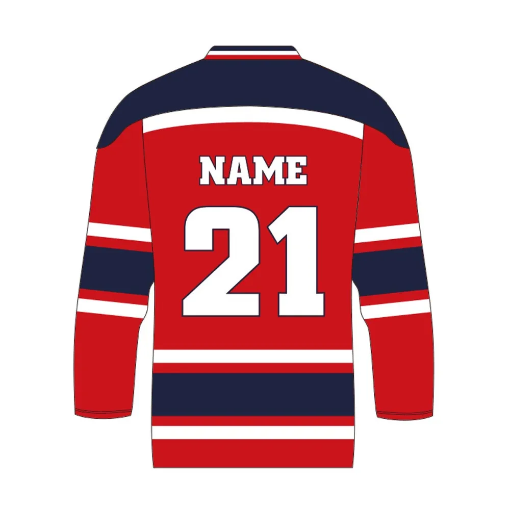 设计定制自己的曲棍球球衣专业团队冰球球衣