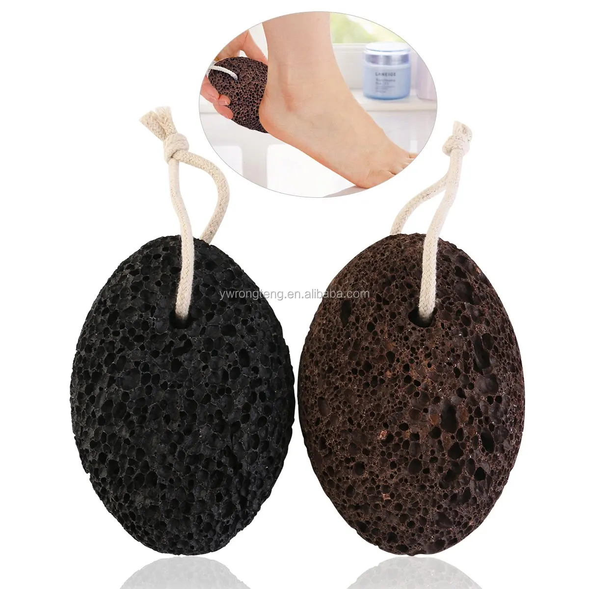 

Promotional Lava Bath Pumice Stone,Foot Pumice Stone,Natural Pumice, Brown and black