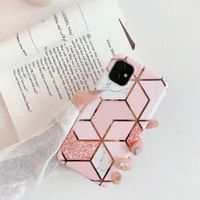 

For iPhone X Silicon Case Marble TPU Phone Cover for iPhone 8 True Color Case