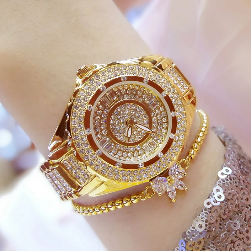 

luxury 3atm water resistant stainless steel japan movt women watches