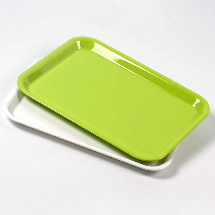 Eco Friendly Food Grade Plastic Restaurant Food Serving Trays Wholesale