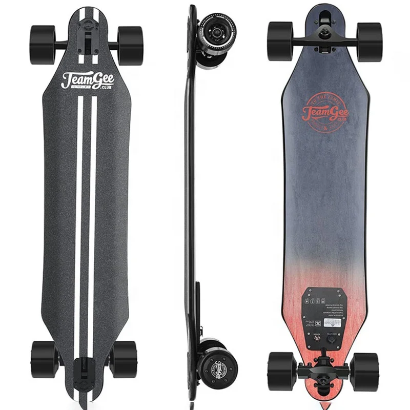 

Hot selling electric skateboard Dual Motor Power Electric Skateboard with 4 speed modes