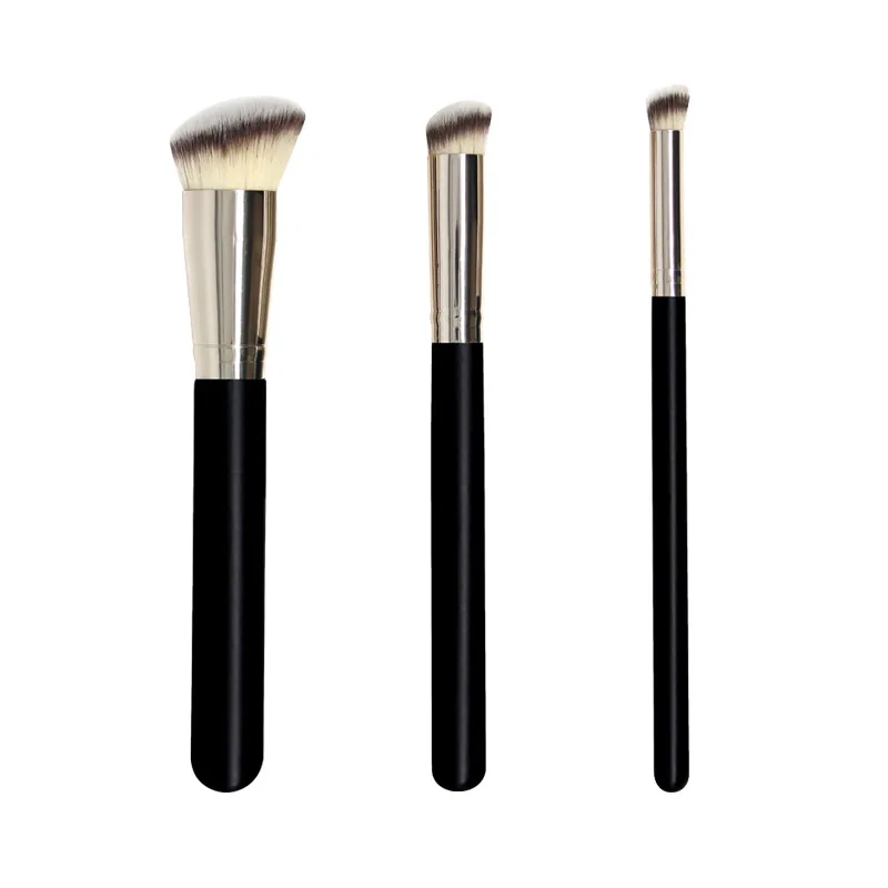 

Dropshipping HOT SELL crueltyfree synthetic hair soft custom wholesale vegan low moq liquid foundation contour brush