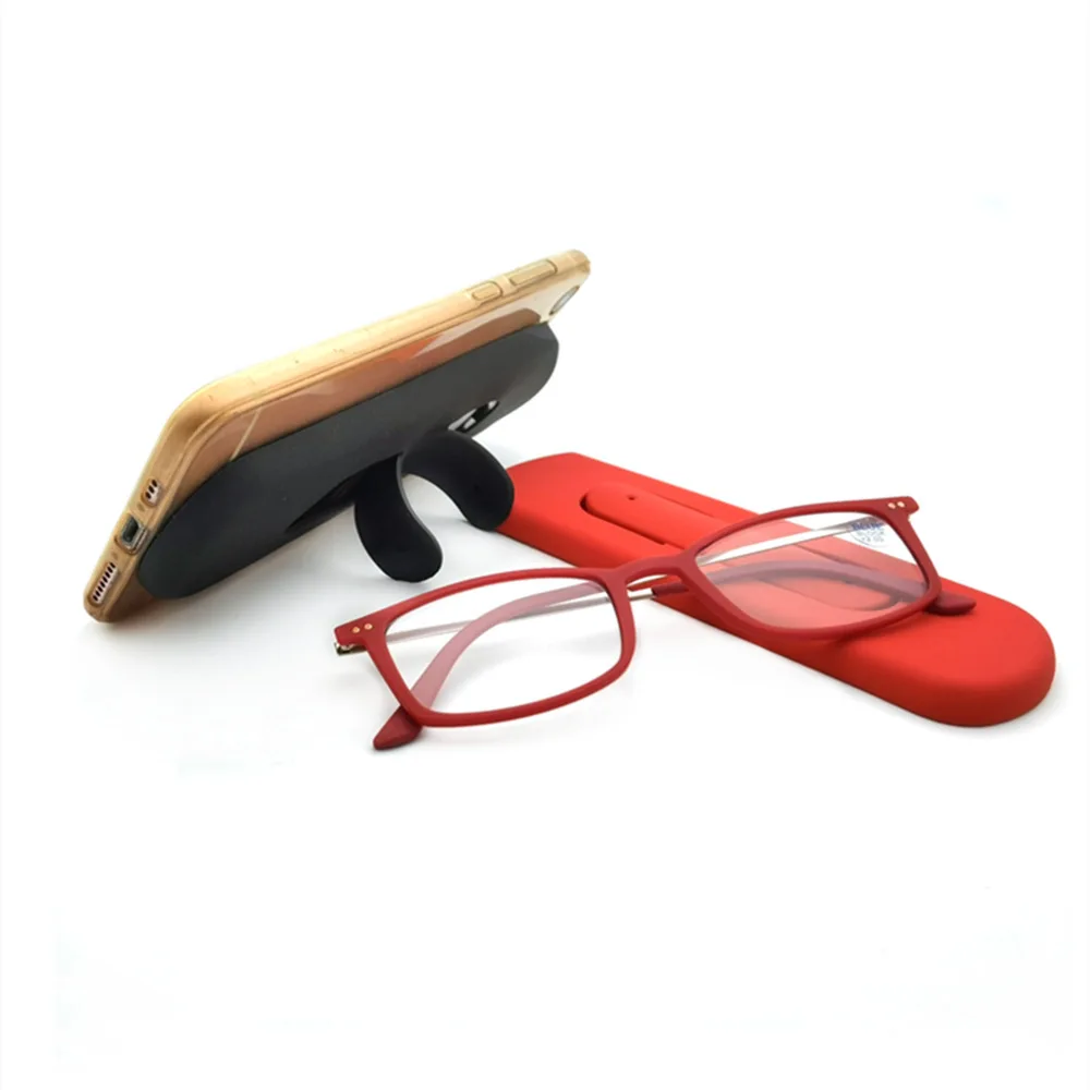 

2021The best-selling TR90 material ultra-light ultra-thin Portable mobile phone reading glasses, 3 colors