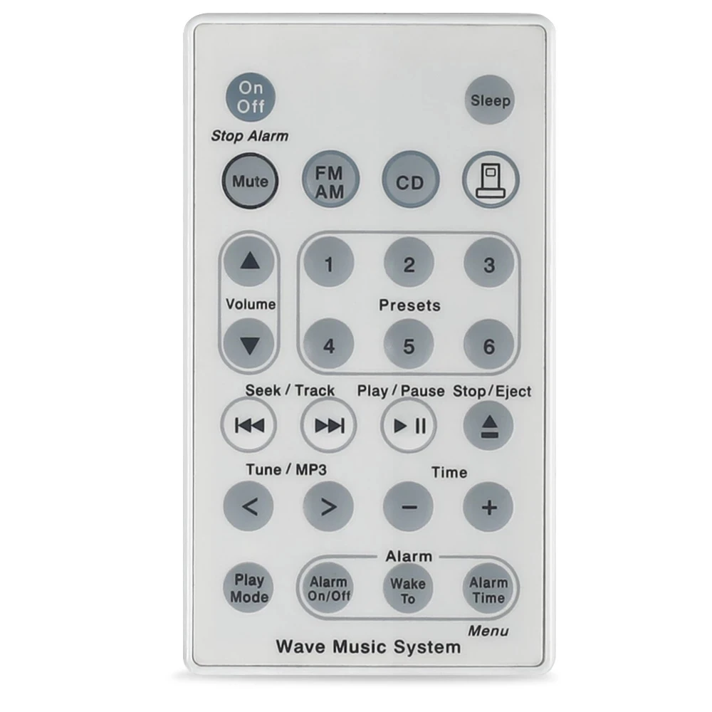 

in stock Remote Control For Bosee wave music system AWRCC1 AWRCC2 radio/cd factory hot sale av remote