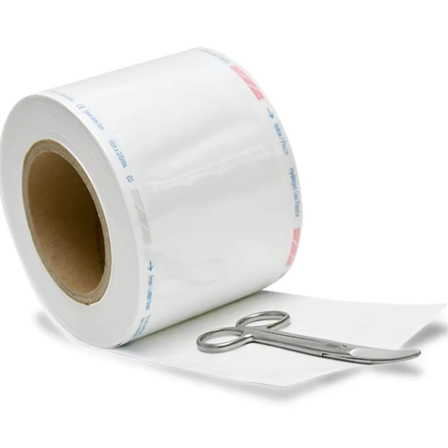 Custom Sterilization Pouch Roll (Tyvek/PET Laminate) Sterile for Packaging for Dental/Clinic Use ISO 13485 Certified
