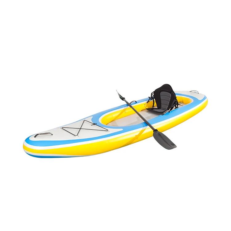 

Single Person 305cm Pedal Kayak Driven Fishing Canoe Sup Drop Stitch Inflatable Kayak, Customized