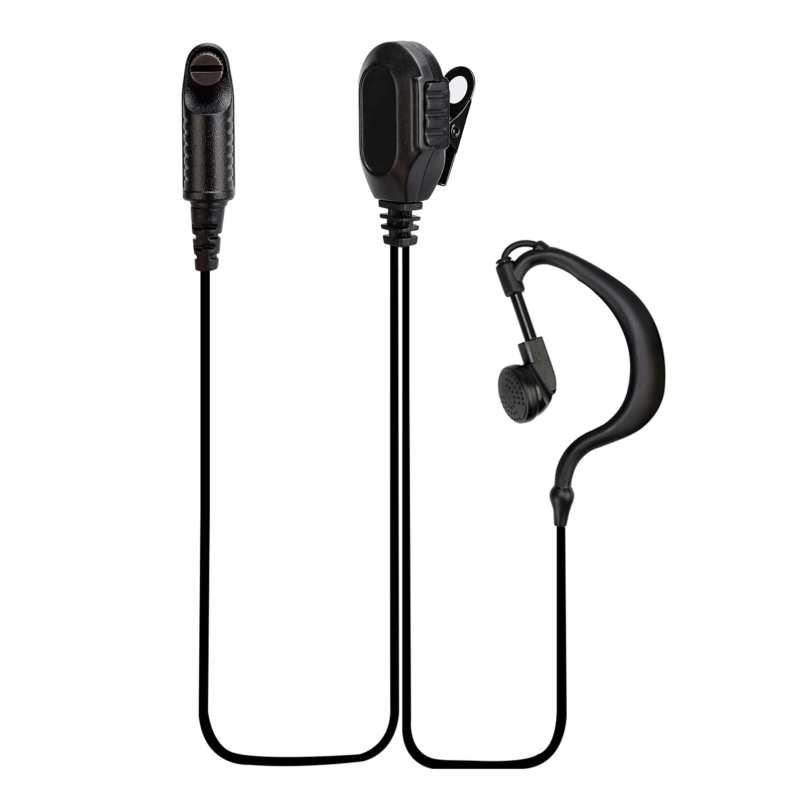 

G-Shape Ear hook Earpiece Headset for Ailunce HD1 IP67 waterproof UHF/VHF DMR Digital 2 way Radio walkie talkie