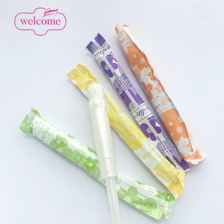 

Private Label GOTS Certified Organic Tampons Comfort Silk Touch Feminine Hygiene Organic Cotton Tampon Applicator