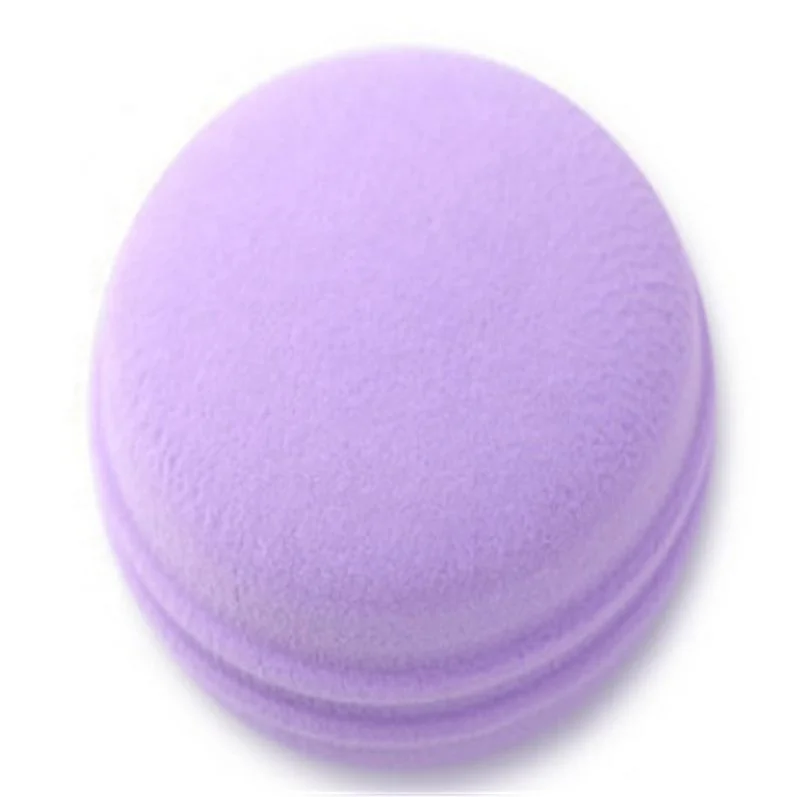 

Macaron Shape Beauty Sponge Blender Makeup Powder Puff Makeup Sponge in Stock, Pink/yellow/purple/skin/light blue