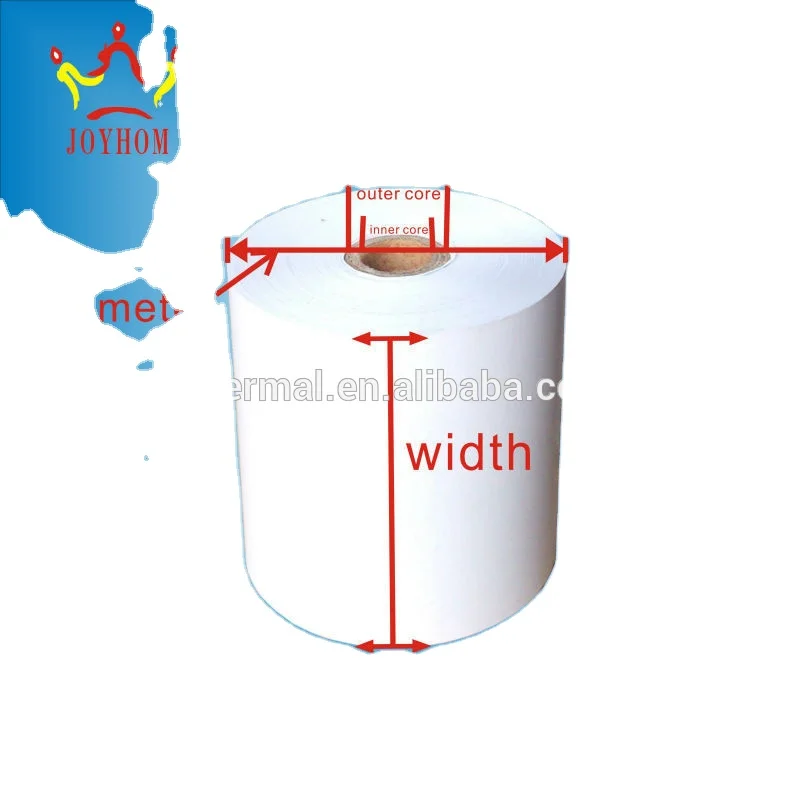 
New wholesale thermal ticket printing stocklot paper 80*80mm made in China 