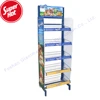 Multi-Function store potato chips floor stand,Supermarket shelving units,Grocery candy shelf retail display rack