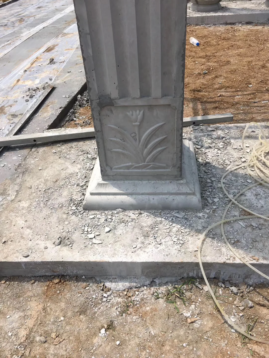 Decorative Concrete Column Mounted Pedestal Pillar Base Mold Buy