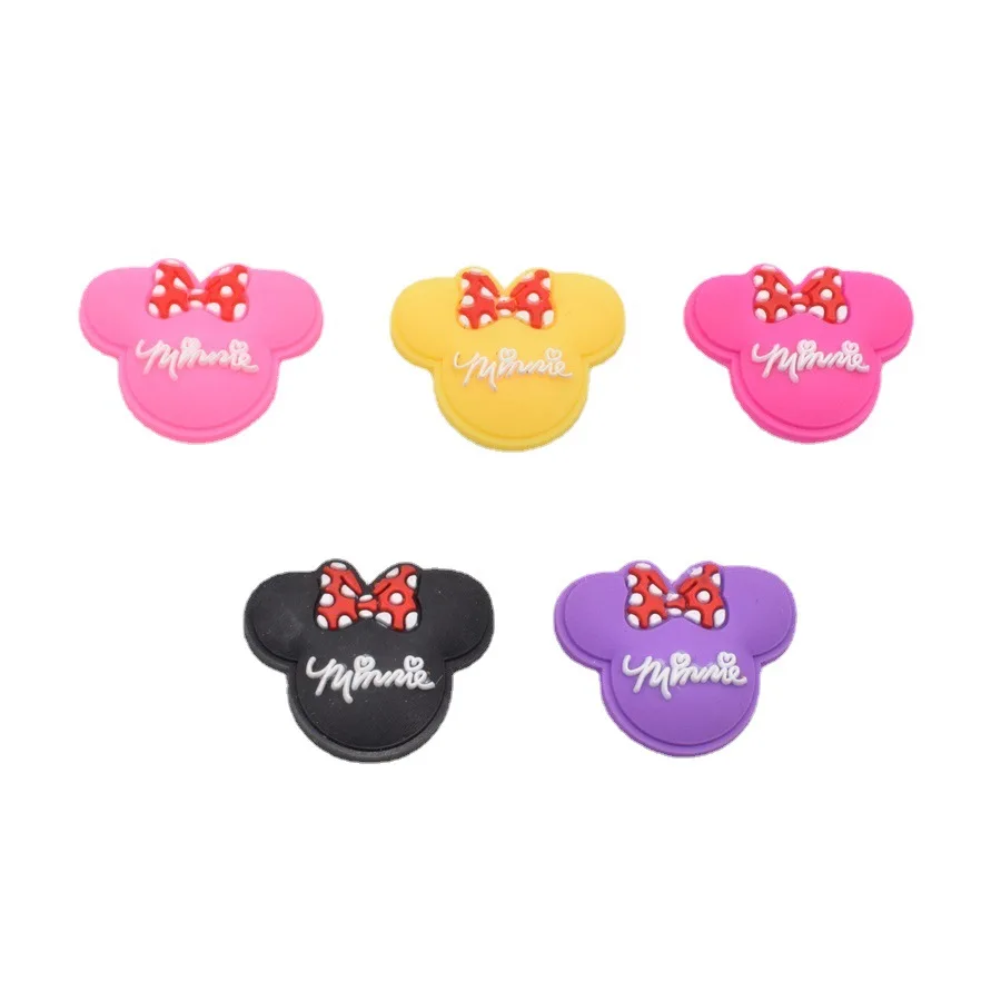 

Mickey charms for clog shoes Cheap Custom New Design Soft PVC Cartoon clog Shoe Charm Wholesale, As picture