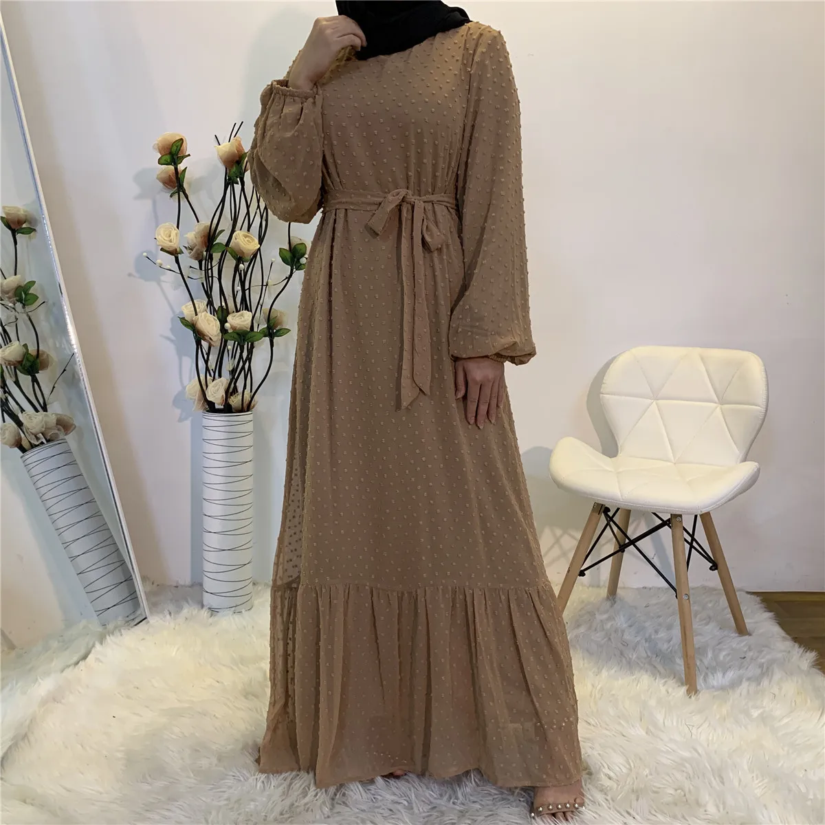 

hight quality 2021 women muslim dress arabi dress pakistan dubai dress party women with Wholesaler