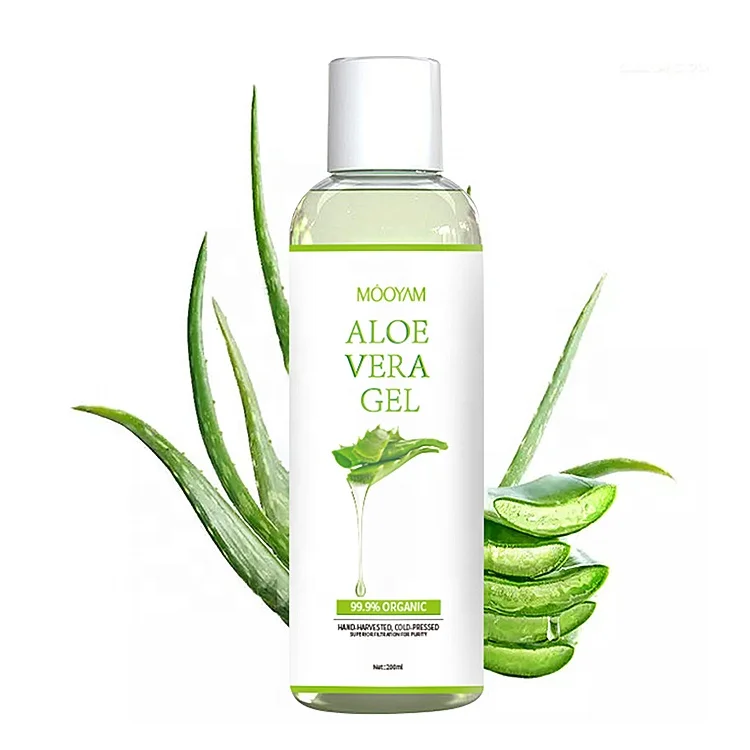 

Private Label Skin Care Moisturizing Aloe Vera Cream Acne Treamnt Soothing Sunburn Repairing 100% Pure Aloe Vera Gel