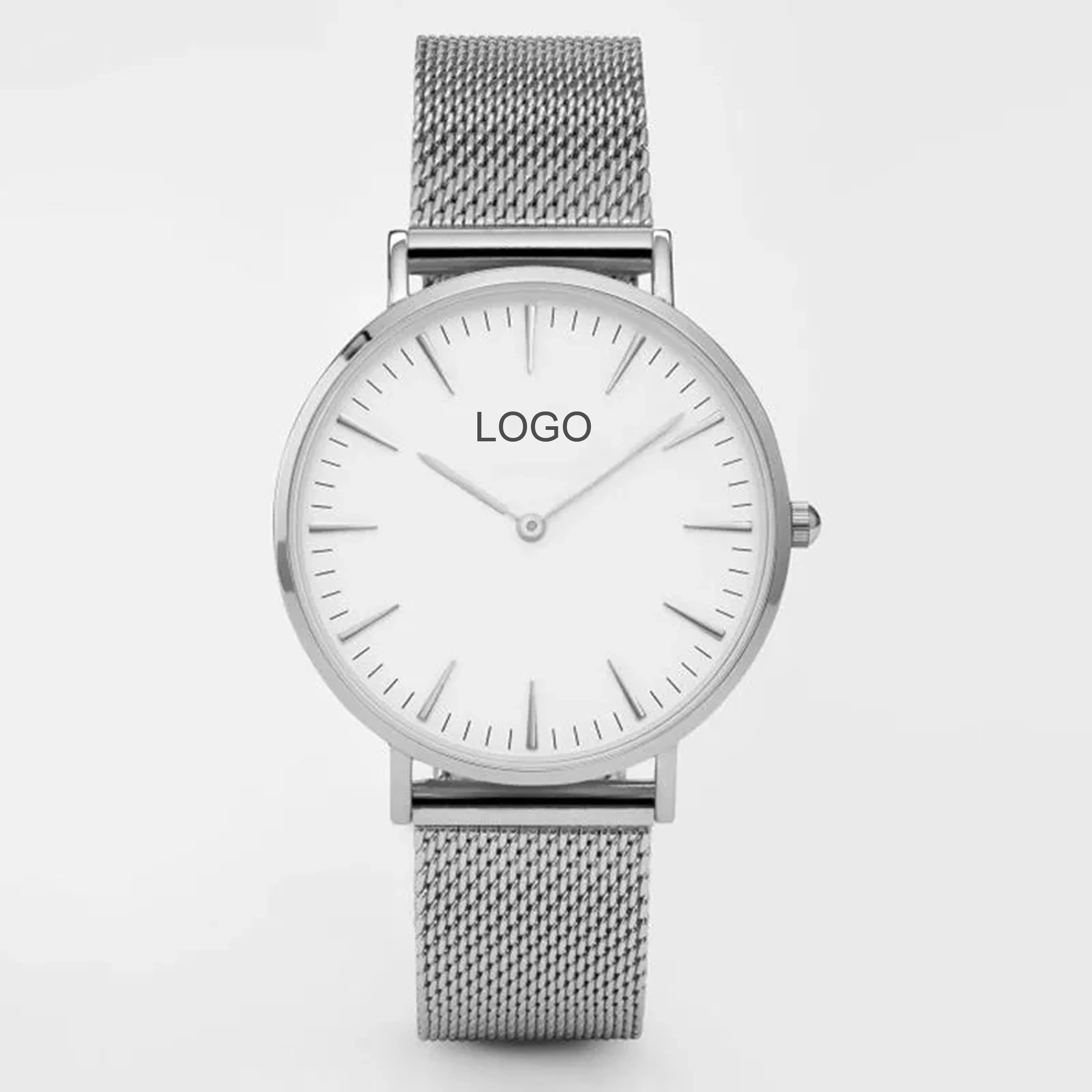 

2020 Minimalist Quartz Private label wrist Watch Cheap mens lady box Custom logo OEM Watch