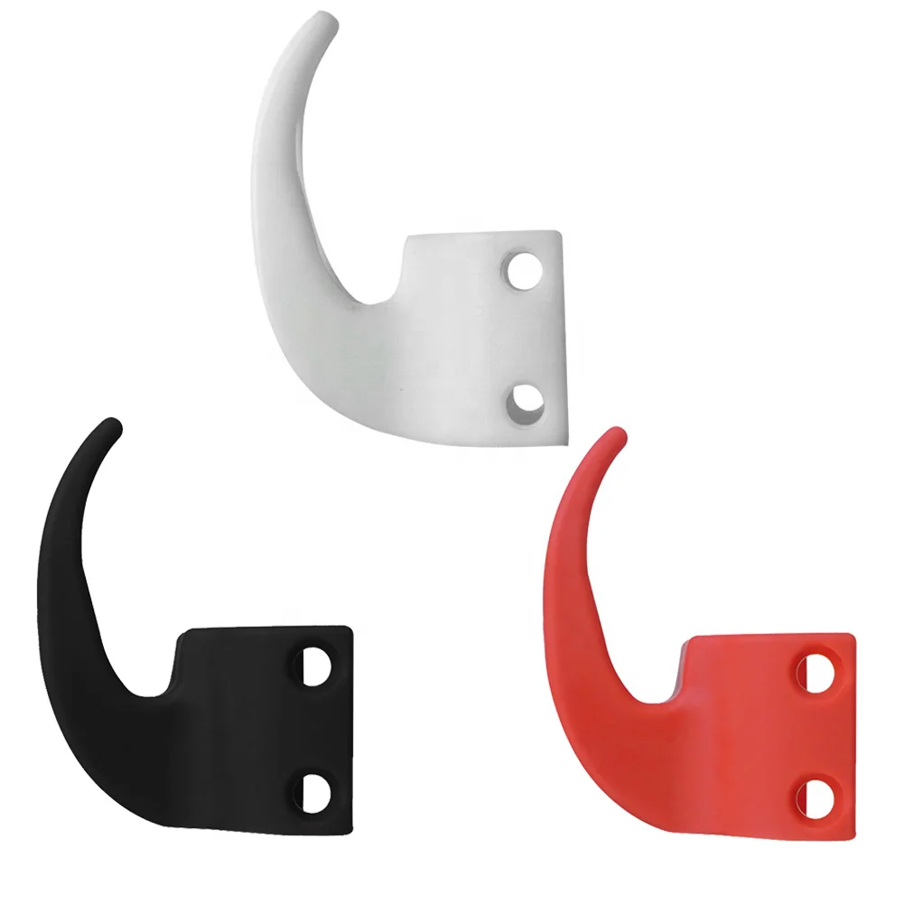 

Electric Scooter Front Practical Hook Plastic Carrying Hook Handy Hanger Hook Solid for Segway Ninebot Max G30 E-Scooter, Black/white/red