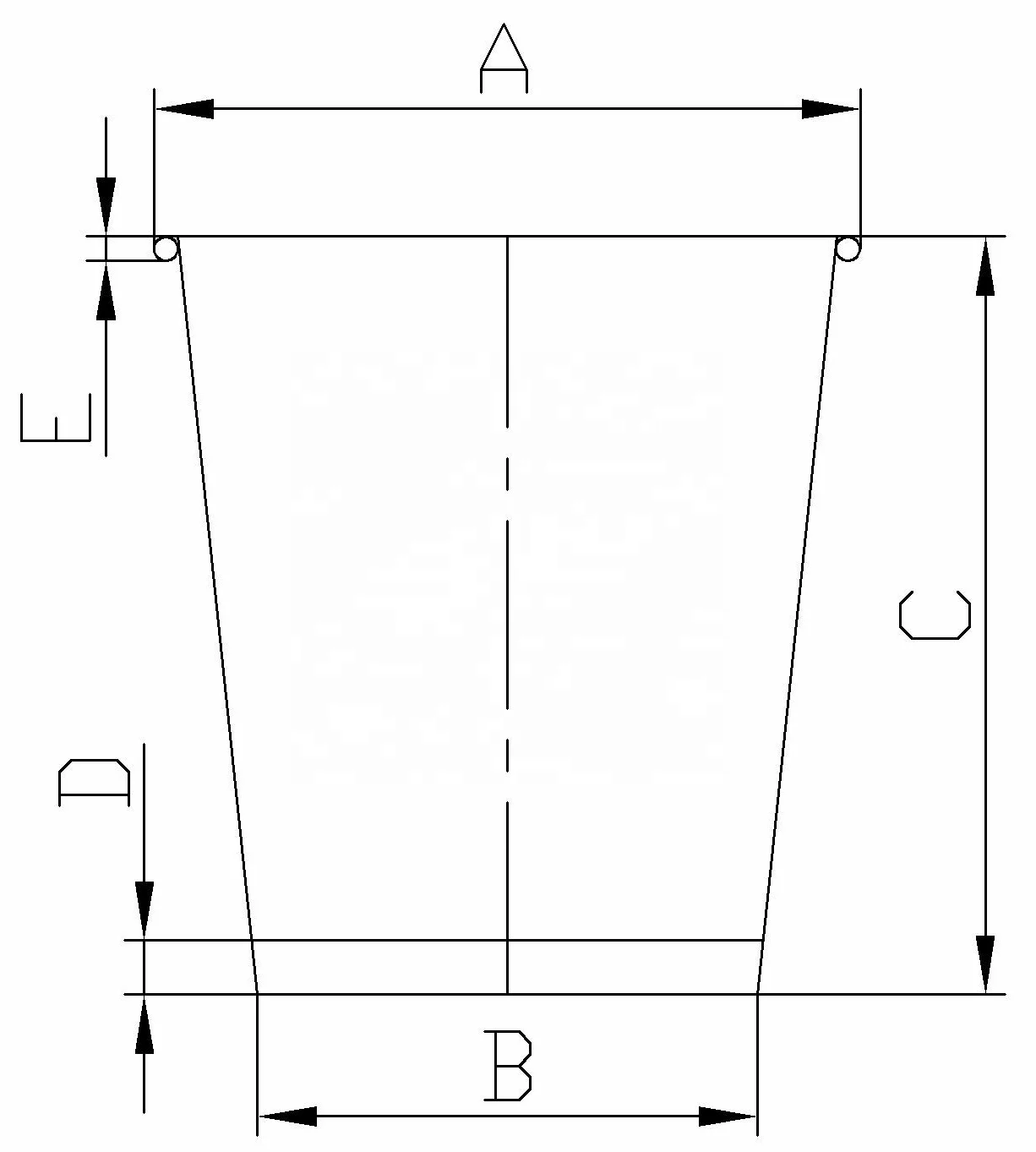 ZB-D Calix charta automataria formans machinam, vectem verticalem et sine archa Capys