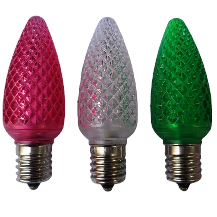 Alibaba On-line Wholesale Christmas Lights C9 LED Green Bulbs for Outdoor