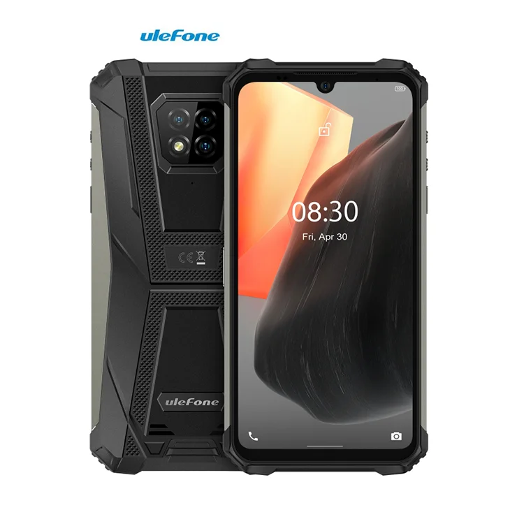 

2021 Ulefone Armor 8 Pro Rugged Phone 6GB 128GB IP68 Waterproof 5000mAh 6.1 inch Android 11 cellular rugged online phone order