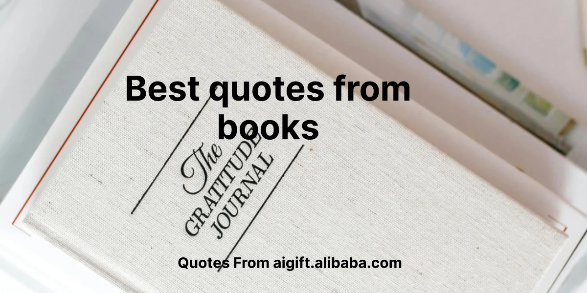 best quotes from books