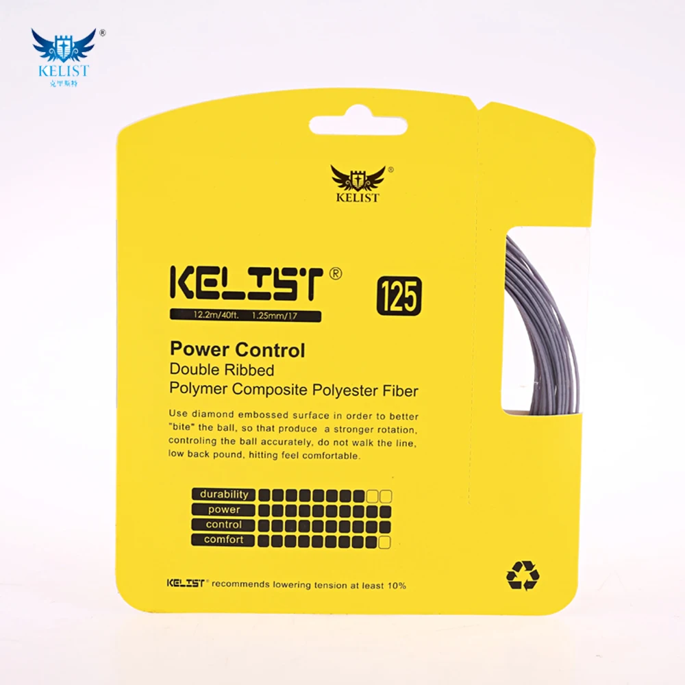 

Wholesale Alu Power Rough 12m/pc 1.25mm High Controling Tennis Racquet String