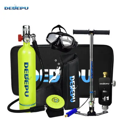 

oxygen tank diving equipment diving mini oxygen tank oxygen tank for scuba diving, Green, yellow, black, blue