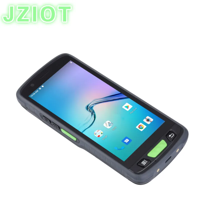

JZIOT Industrial Rugged 4G Android Mobile Handheld terminal data collector with 1D laser 2D barcode scanner for logistic