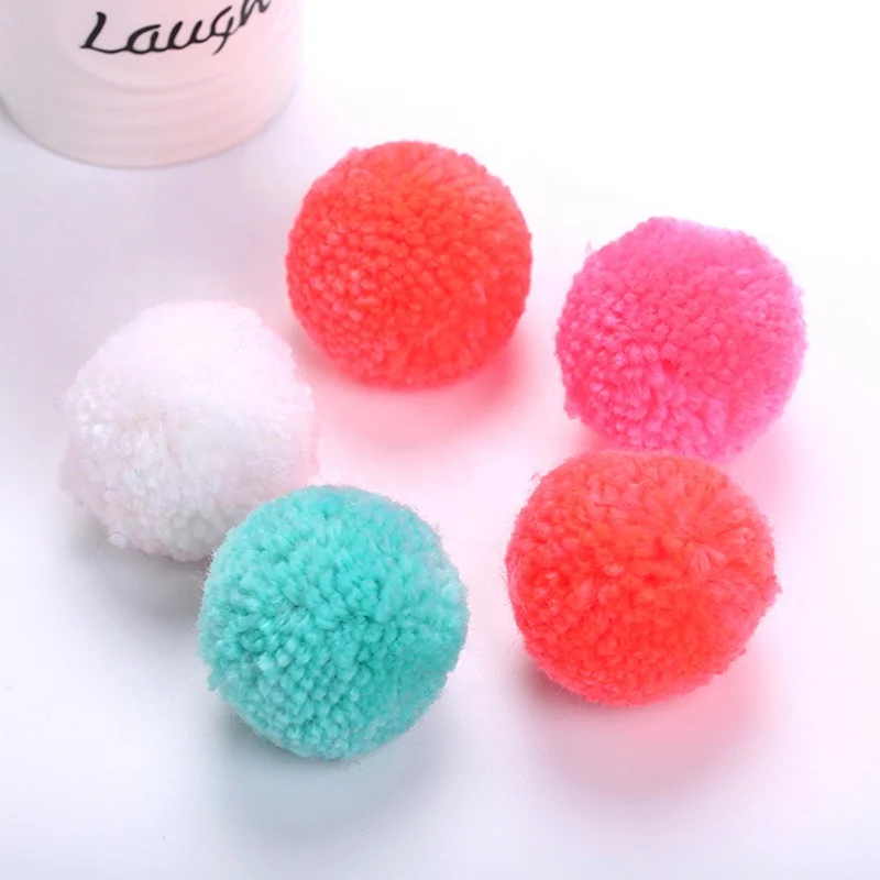 

2020 Amazon Best Seller Colorful Wool Ball Cat Training Toy