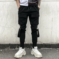 

NEW Hot Side Pockets cargo cargo Sweatpants Joggers Trousers Male Fashion Full Length pantalones Pants