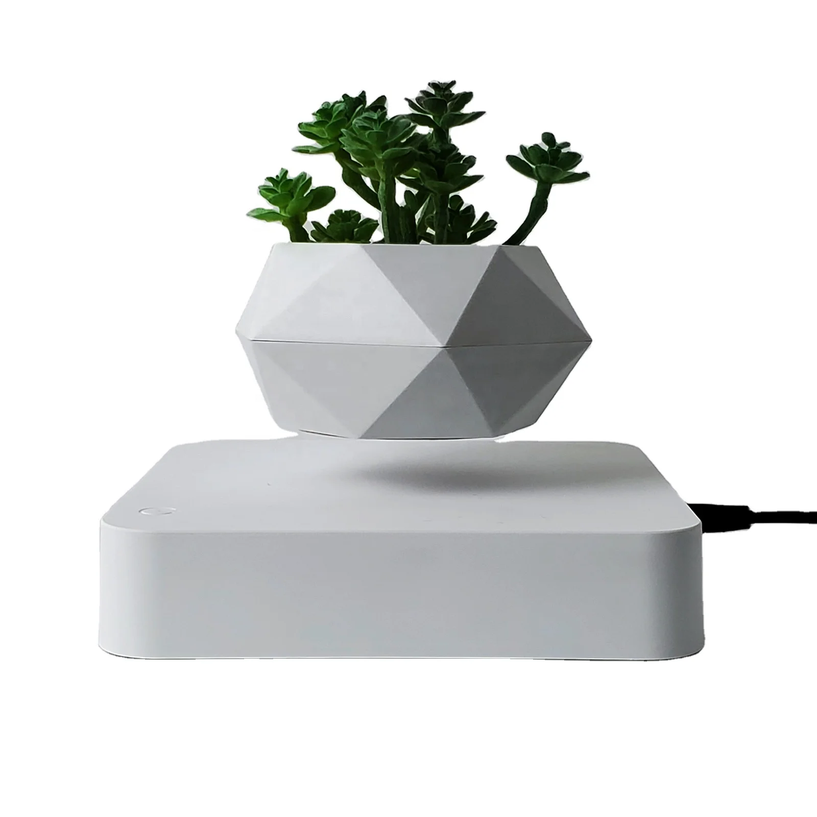 

HCNT New Design Magnetic floating levitating flower pot plant pot bonsai