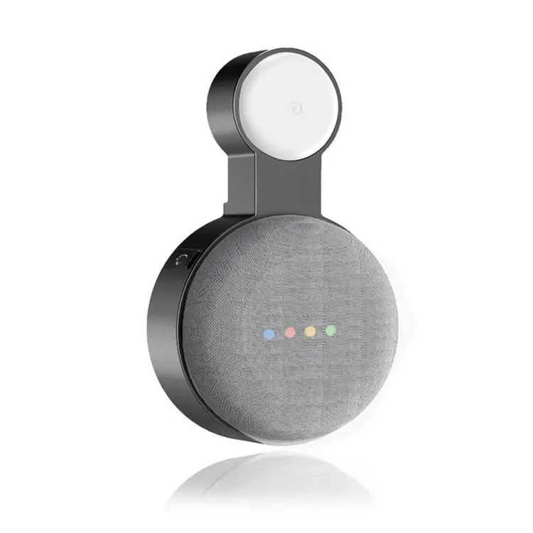 

Outlet Wall Mount Holder Bracket for Google Nest Mini Space Saving Outlet Wall Mount Holder Hanger Grip for Google Home Mini
