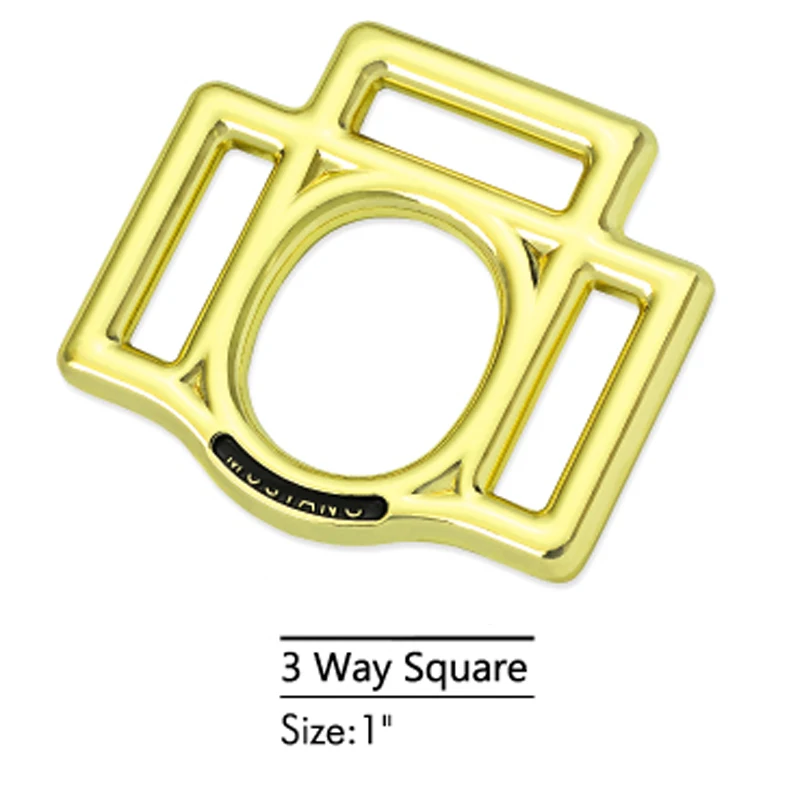 
China Supplier Quality All Bag Hardware Accessories Outdoor Clothing Accessories 3 Way Square 