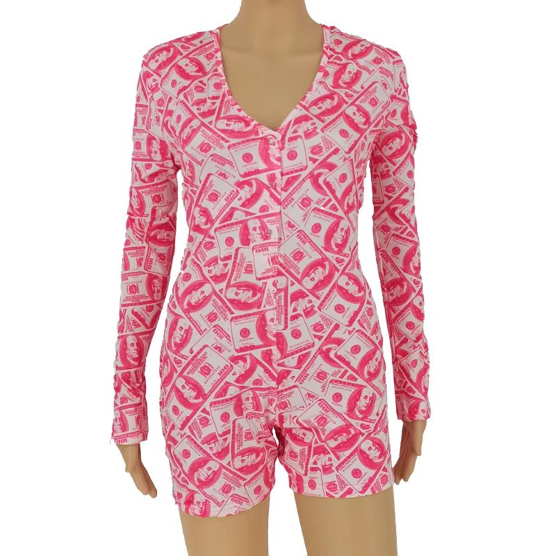 
Plus size polo t shirt romper baby pajamas sleepwear Pajamas adult Onesie for women 