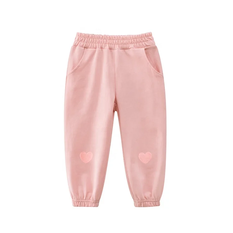 

Pink Girl's Pants 2022 New Girls Casual Long Trousers for 2-7Y Kids