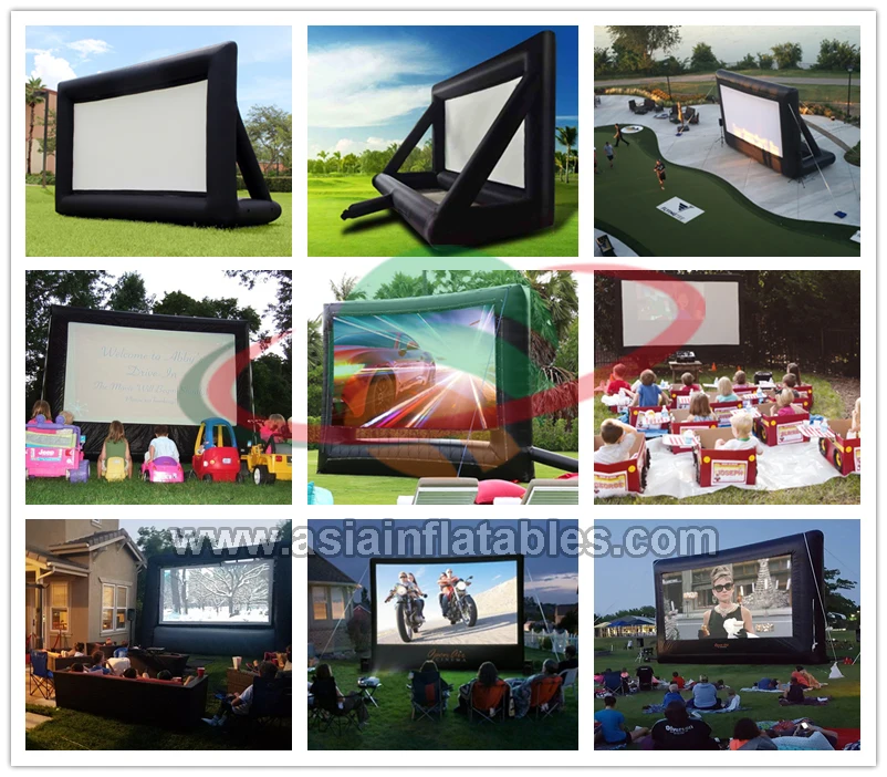 Hot Selling Giant Inflatable Projector Movie Screen,Inflatable Cinema