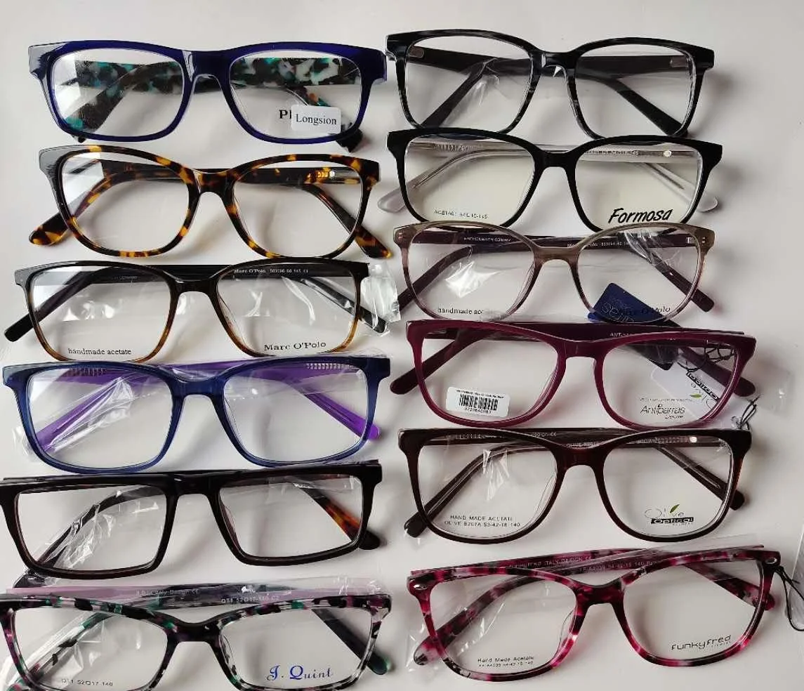 

TR Stocks Clearance Injection Optical Eyeglasses Frames Cheap Mixed Colors Random Delivery Eyewear