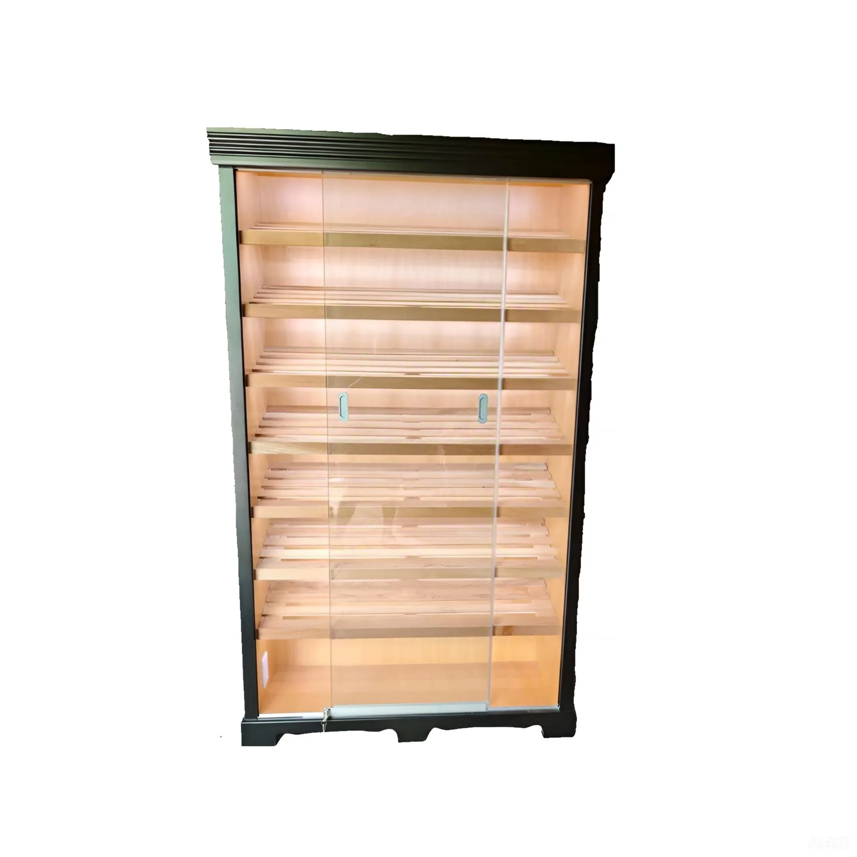 Double Door Cigar Cabinet
