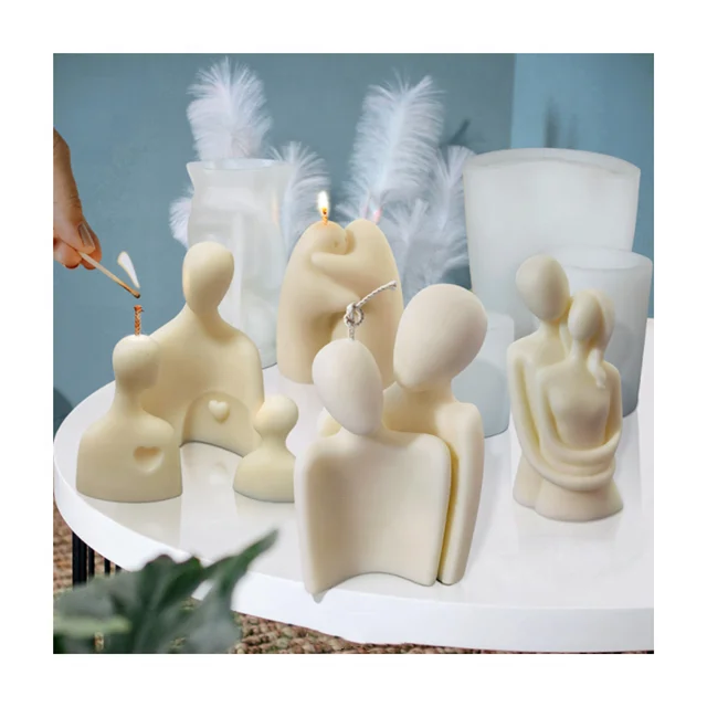 

DLW001 Diy 3d Molde Silicone Velas Candle Molds Human Torso Mould Plaster Custom Female Body Candle Mold For Candle Moulds, Transparent