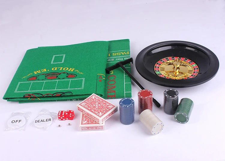 10inch Roulette Wheel Poker Casino Game Set Buy Roulette Poker Game