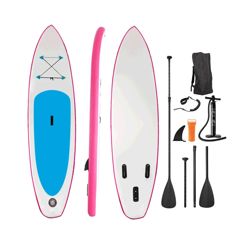 

Wholesale Inflatable Sup Paddle Boards Drop Stitch Surfing Surfboard Sup Stand up ISUP Board, Customized color