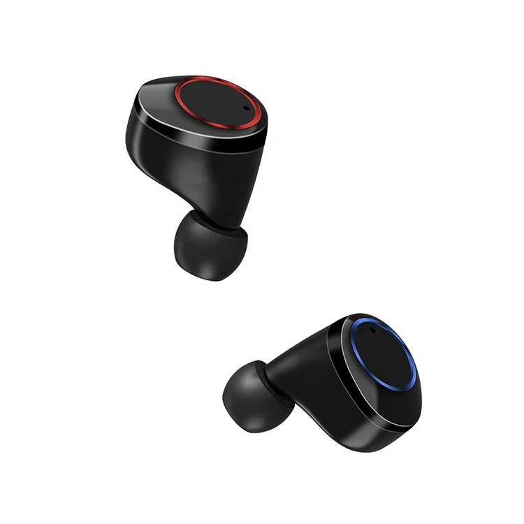 

true wireless TWS earbuds bluetooth 5.0 IPX 7 waterproof gaming headset, Wite bluck