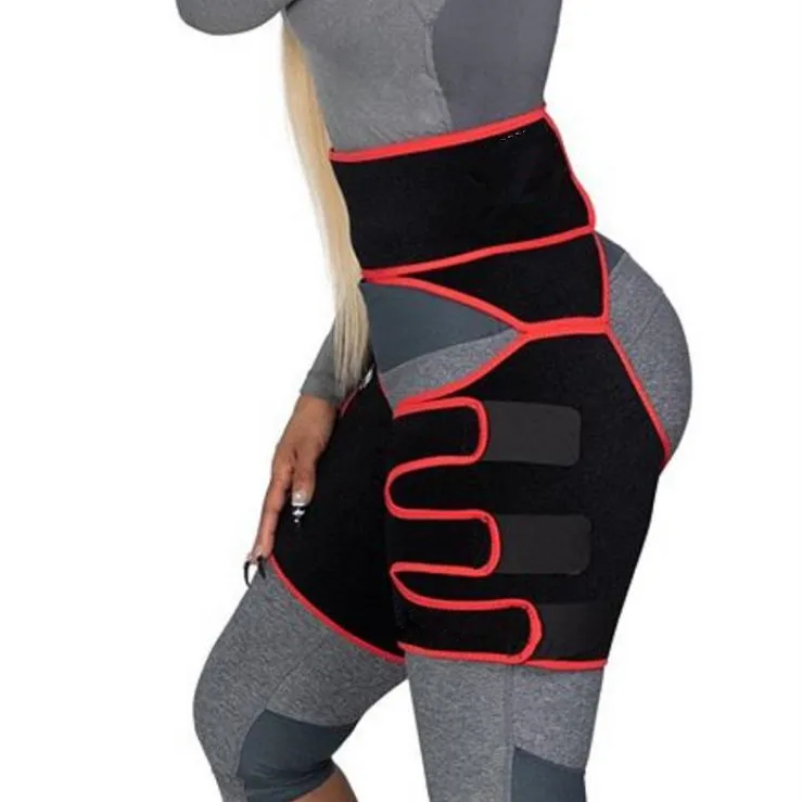 Wholesale Custom Thigh and Lumbar Support with Sauna Suit Effect Weight Loss Wrap