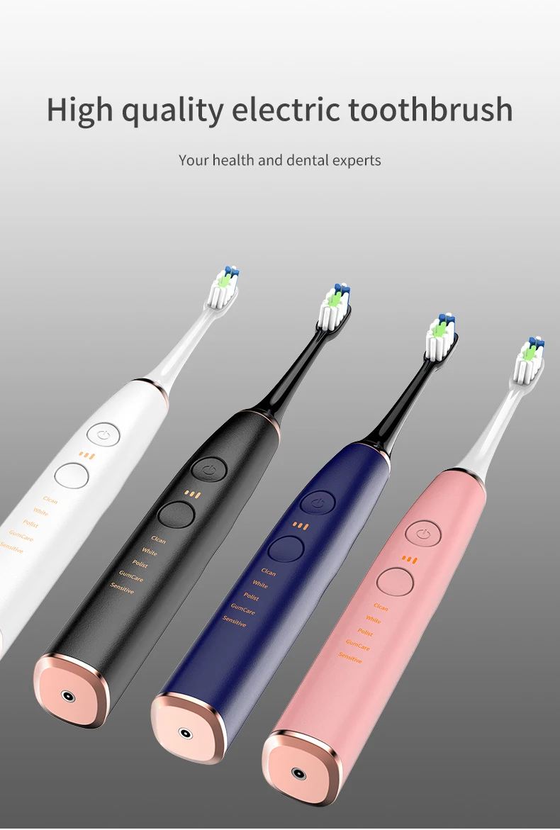 2020 Products High Quality Electric Toothbrush 360 Degree Waterproof