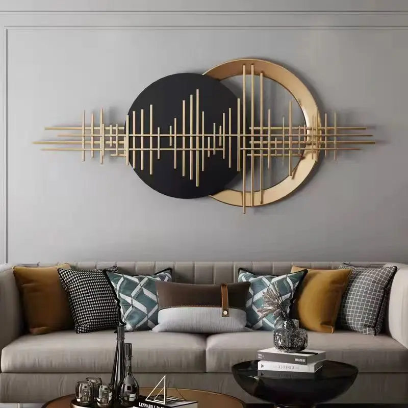 100*46 Metal Art Background Wall Decoration Hangings Creative Restaurant Porch Wall Decor Home Wholesale Dropshipping Products